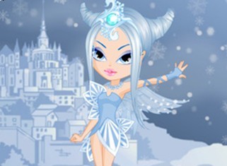 打扮雪精灵