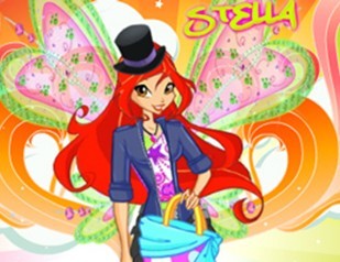 时尚花精灵