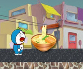 哆啦A梦追食物
