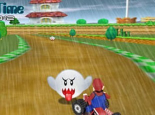 马里奥雨中机车2