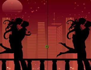 情人节找不同
