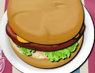 香脆鸡腿汉堡