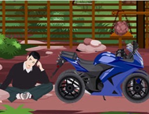 拼装摩托车