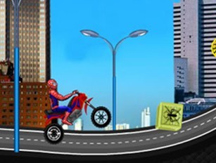蜘蛛侠公路摩托