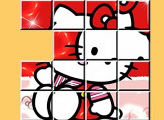 凯蒂猫滑动拼图