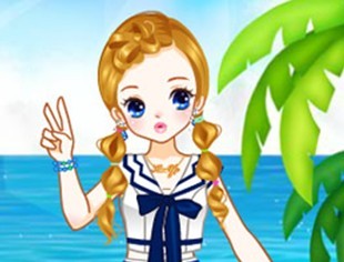 海洋风格服饰