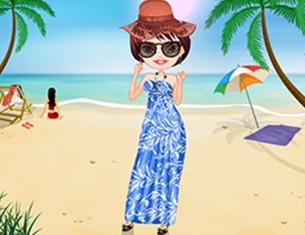 夏日柔美长裙