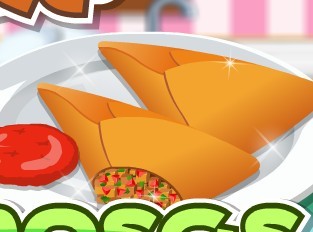 五香三角饺
