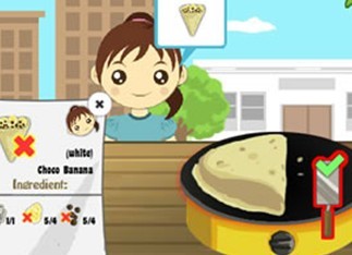 法式薄饼小摊
