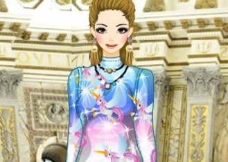 教会里的印花装