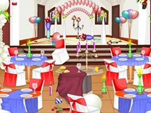 打扫婚礼会场