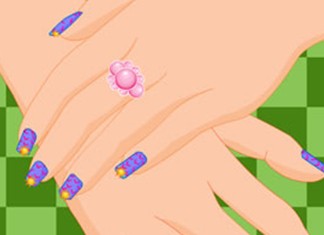 石蜡修指甲