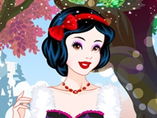 白雪公主美丽妆容