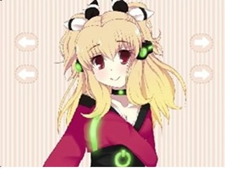 娇美漫画女孩