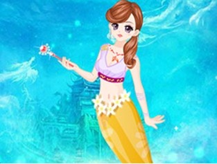 美丽深海美人鱼