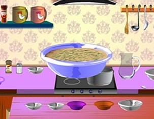 制作火腿土豆汤
