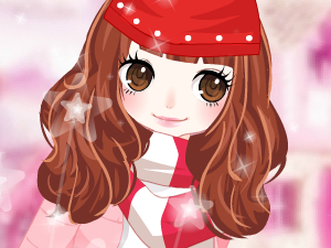 糖果色服装女生2