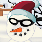 我们一起堆雪人