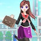 漂亮校服女生