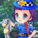 可爱日本小警花